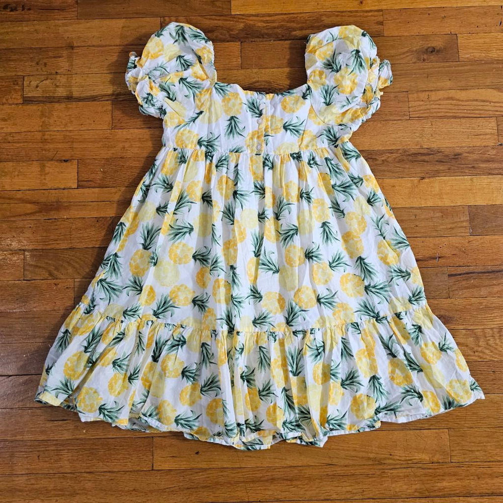 Janie and Jack White and Yellow Floral Dress